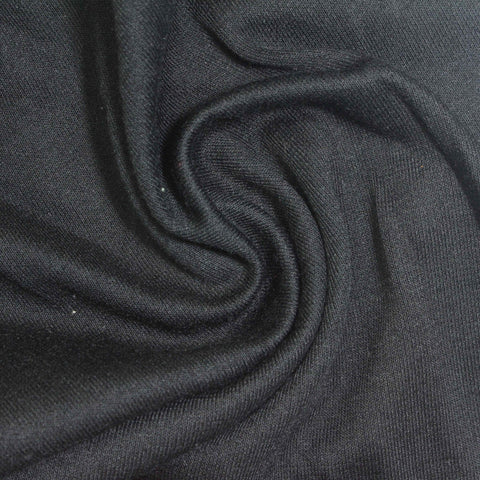100% Polyester Ponte Knit Fabric, 265 gsm, 150 cm — Grey
