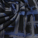 Black Lines Jacquard, Poly-Cotton — photo 1