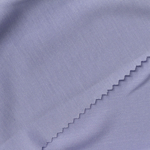Tencel Lyocell Stretch Interlock Knit Fabric, 240 gsm, 160 cm — Purple