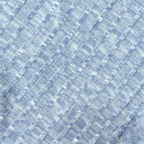 Light Blue Marl Rib Knit, Viscose-Poly, 175 gsm — photo 1