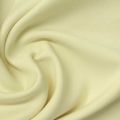 Nylon Viscose Stretch Scuba Knit Fabric, 230 gsm, 165 cm — Yellow