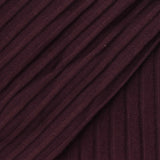 Brushed Polyester Viscose Stretch Rib Knit Fabric, 270 gsm, 140 cm — Purple — photo 1
