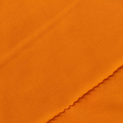 Tencel Lyocell Stretch Jersey Knit Fabric, 200 gsm, 180 cm — Orange