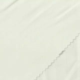 Modal Polyester Interlock Knit Fabric, 230 gsm, 170 cm — White — photo 1
