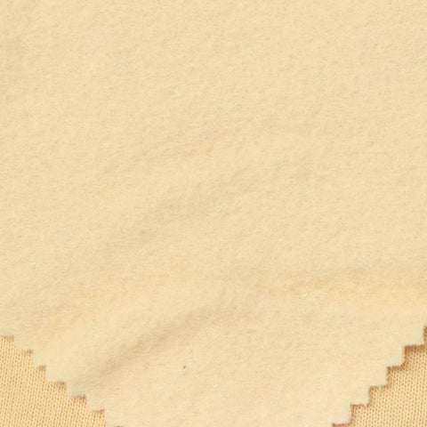 Brushed Polyester Viscose French Terry Fabric, 219 gsm — Khaki
