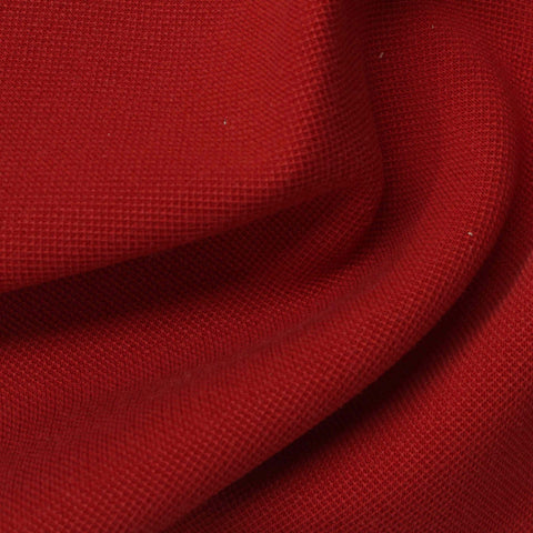 Tencel Lyocell Polyester Stretch Scuba Knit Fabric, 320 gsm, 170 cm — Red
