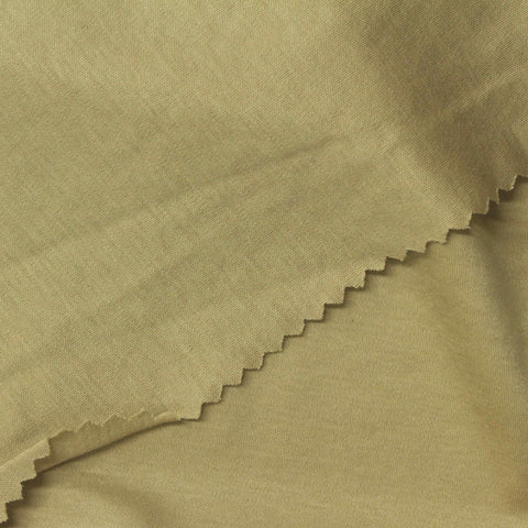 Khaki Interlock Knit, Cotton