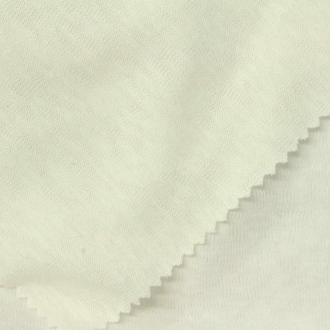 Off-White Jersey Knit, Poly-Viscose