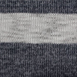 Dark Blue Marl Knit, Poly-Viscose, 200 gsm — photo 1