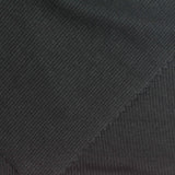 Viscose Stretch Rib Knit Fabric, 265 gsm, 130 cm — Black — photo 1