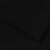 Polyester Cotton Jersey Knit Fabric, 133 gsm, 155 cm — Black — photo 1