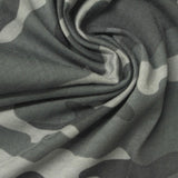 Grey Camo Knit, Cotton-Viscose — photo 1