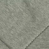 Heather Grey Marl Rib Knit, Viscose, 310 gsm — photo 1