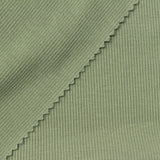 Cotton Stretch Rib Knit Fabric, 190 gsm, 110 cm — Green — photo 1