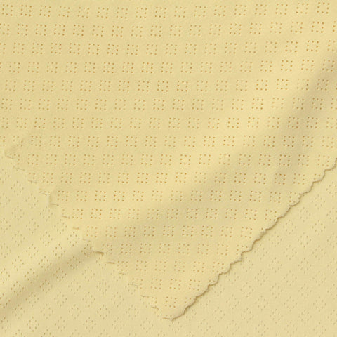 Yellow Tone-on-Tone Diamond Jacquard, Nylon