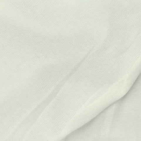 Off-White Jersey Knit, Cotton