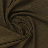 Tencel Lyocell Acetate Stretch Rib Knit Fabric, 215 gsm, 160 cm — Khaki, ref EF-270707 — photo 1