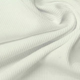 Cotton Polyester Stretch Rib Knit Fabric, 230 gsm, 150 cm — Beige — photo 1