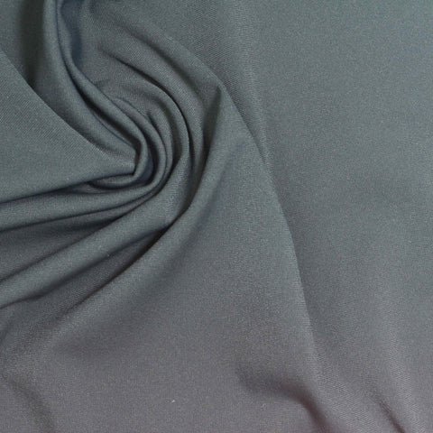 Nylon Stretch Crepe Fabric, 165 gsm, 159 cm — Grey