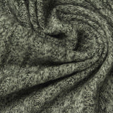 Heather Grey Marl Rib Knit, Polyester, 170 gsm — photo 1