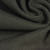 Cotton Stretch Rib Knit Fabric, 400 gsm, 120 cm — Green — photo 1