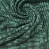 Teal Diamond Scuba Knit, Modal-Poly — photo 1