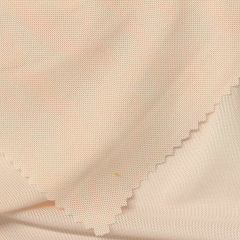 Polyester Stretch Mesh Fabric, 160 gsm, 160 cm — Beige