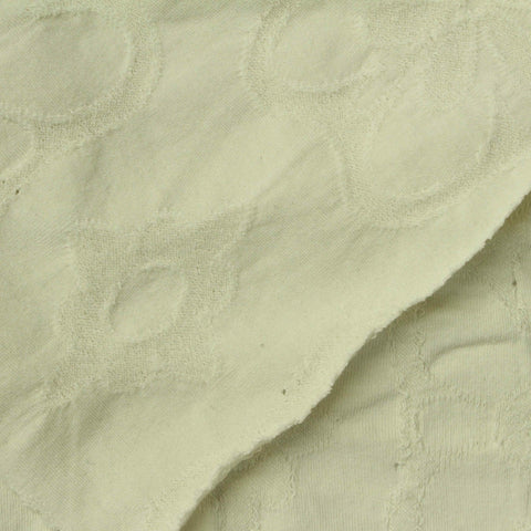Cream Tone-on-Tone Floral Jacquard, Cotton