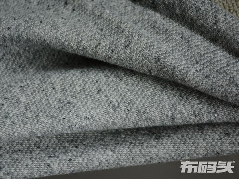 Grey Marl French Terry, Cotton, 230 gsm, 165 cm