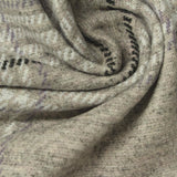 Grey Marl Jacquard, Poly-Viscose, 310 gsm — photo 1