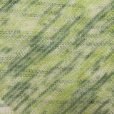 Green Horizontal-Stripe Chunky Knit, Polyester — photo 1