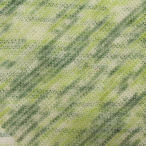 Green Horizontal-Stripe Chunky Knit, Polyester