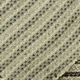 Black Horizontal-Stripe Chunky Knit, Poly-Viscose, 336 gsm — photo 1