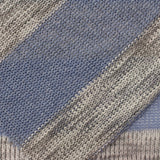 Blue Marl Chunky Knit, Poly-Viscose, 280 gsm — photo 1