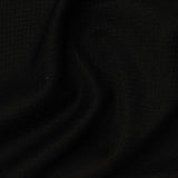100% Polyester Interlock Knit Fabric, 280 gsm — Black — photo 1