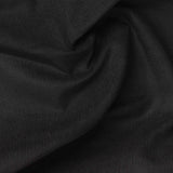 100% Cotton Corduroy Fabric, 120 gsm — Black — photo 1