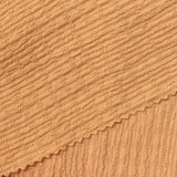 Jacquard Polyester Stretch Crepe Fabric, 180 gsm — Orange — photo 1