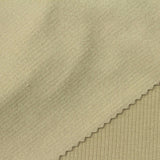 Brushed Viscose Polyester Stretch Rib Knit Fabric, 265 gsm, 160 cm — Khaki — photo 1