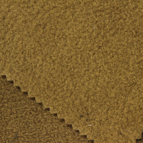 100% Polyester Fleece Fabric, 270 gsm, 200 cm — Khaki