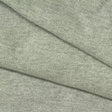 Heather Grey Marl Rib Knit, Cotton-Poly, 380 gsm — photo 1