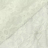 Cream Floral Lace, Nylon, 210 gsm — photo 1