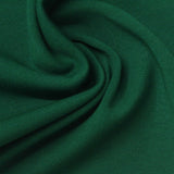 Cotton Stretch Scuba Knit Fabric, 327 gsm, 165 cm — Green — photo 1
