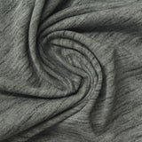 Grey Heathered-Marl Jersey Knit, Poly-Viscose, 170 gsm — photo 1