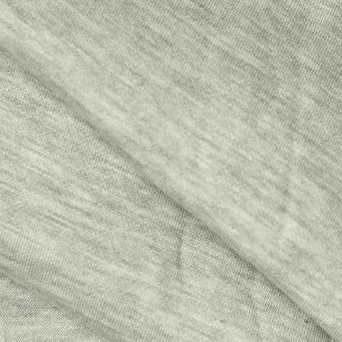 Light Grey Marl Scuba Knit, Viscose-Poly, 290 gsm