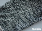 Heathered Grey Marl French Terry, Cotton-Viscose — photo 1