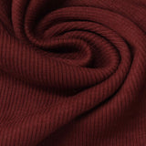 Cotton Polyester Stretch Rib Knit Fabric, 380 gsm, 130 cm — Red, ref EF-246976 — photo 1