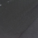 Brushed Polyester Stretch Jersey Knit Fabric, 160 gsm — Black — photo 1