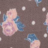 Pink Roses Knit, Polyester — texture