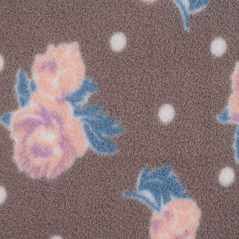 Pink Roses Knit, Polyester, 206 gsm