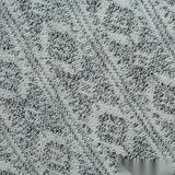 Black Marl Chunky Knit, Cotton — texture